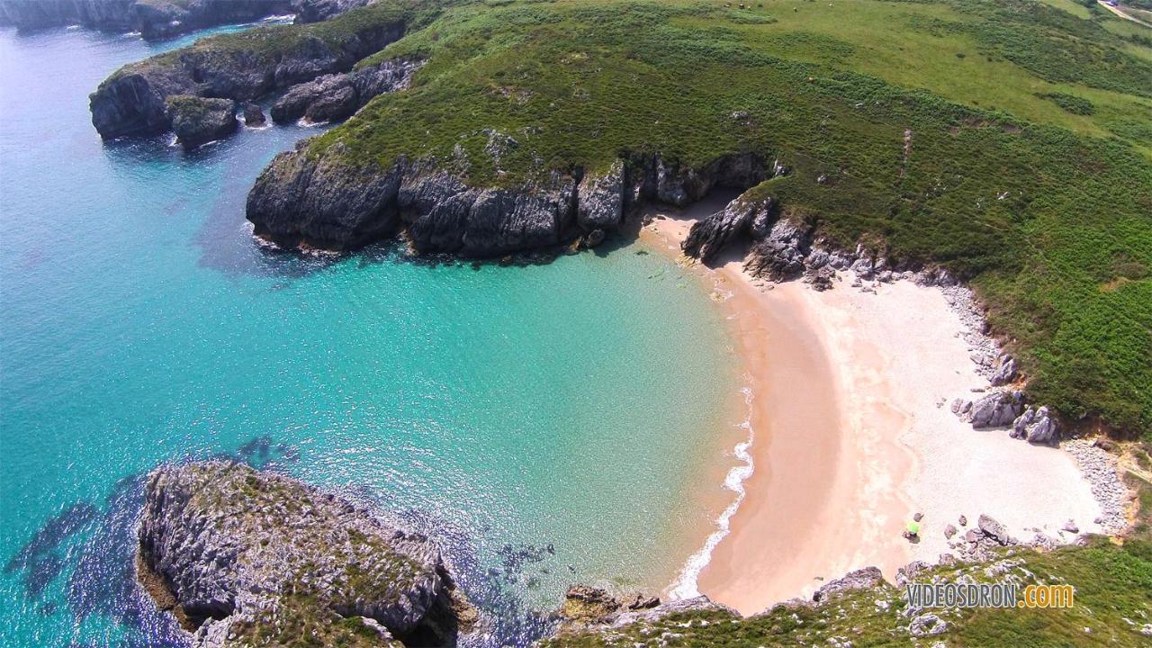 Casa Rural Las Fraguas Llanes, Gulpiyuri, Bufones エクステリア 写真